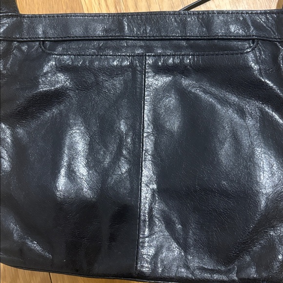 HOBO The Original Cassie Black Leather Bag Crossbody - Picture 6 of 8